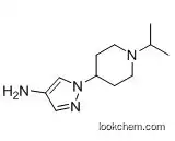 Molecular Structure of 1190380-65-4 (1-(1-isopropylpiperidin-4-yl)-1H-pyrazol-4-amine)